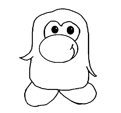 Disegno di Pinguino 2 da Colorare