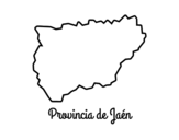 Disegno di Provincia di Jaén da colorare