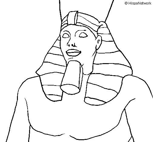 Disegno di Ramses II da Colorare