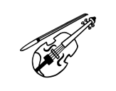Disegno di Stradivarius da colorare
