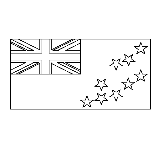Disegno di Tuvalu da Colorare