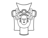 Dibujo de Vecchio messicano maschera