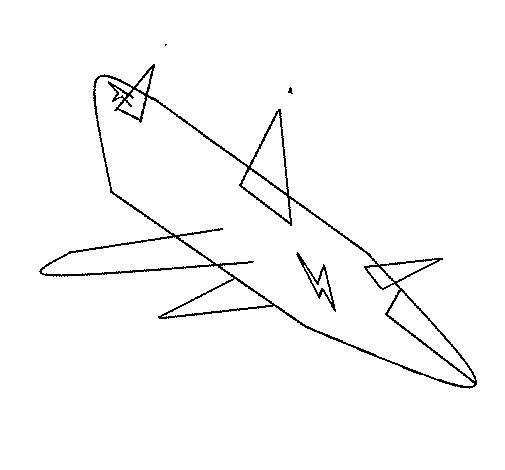 Disegno di Velivolo in decollo da Colorare