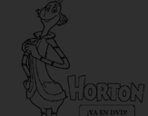 Disegno Horton - Sindaco pitturato su ddddddddddddddddddddddddd