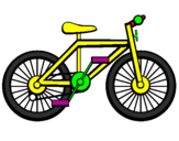 Disegno Bicicletta pitturato su Ale2006