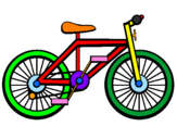 Disegno Bicicletta pitturato su w inter