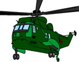Disegno Elicottero di salvataggio  pitturato su fgbfhft