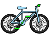 Disegno Bicicletta pitturato su lavinia baratti