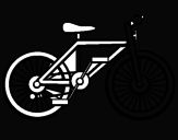 Disegno Bicicletta pitturato su djjjdfuhaieogo