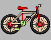 Disegno Bicicletta pitturato su patricio11