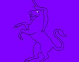 Disegno Unicorno pitturato su aLESSANDRA