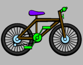 Disegno Bicicletta pitturato su salvatore