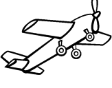 Disegno Aeroplano giocattolo pitturato su riccardo