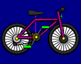 Disegno Bicicletta pitturato su war macchine