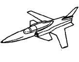 Disegno Jet  pitturato su thimotee
