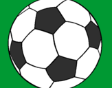 Disegno Pallone da calcio II pitturato su giugy vatussa99
