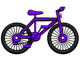 Disegno Bicicletta pitturato su alice nave