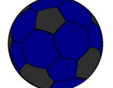 Disegno Pallone da calcio II pitturato su paolo de nicola