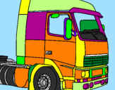 Disegno Camion pitturato su JACOPO