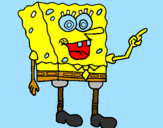 Disegno Spongebob pitturato su fabio2006