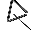 Disegno Triangolo pitturato su flavia
