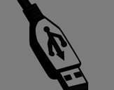 Disegno USB pitturato su daniele incammisa
