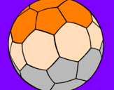 Disegno Pallone da calcio II pitturato su PaoloB