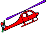 Disegno Elicottero giocattolo pitturato su manuel