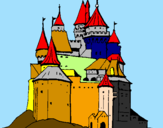 Disegno Castello medievale  pitturato su inf  1  2009