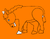 Disegno Pony  pitturato su pony