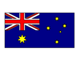 Disegno Australia pitturato su molly 97