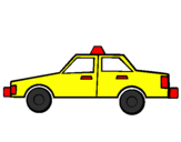Disegno Taxi pitturato su federico