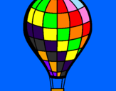 Disegno Pallone aerostatico pitturato su LISA