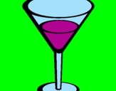 Disegno Cocktail pitturato su federico