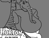 Disegno Horton pitturato su luigi