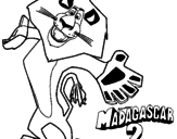 Disegno Madagascar 2 Alex 2 pitturato su DA  andrea