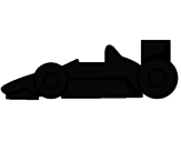 Disegno Formula 1 pitturato su marco
