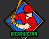 Disegno Logotipo baseball  pitturato su RAFFAELE SCURO 