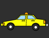 Disegno Taxi pitturato su °°Ary°°