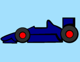 Disegno Formula 1 pitturato su AMOS