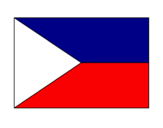 Disegno Repubblica Ceca pitturato su andrea