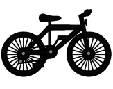 Disegno Bicicletta pitturato su THOMAS