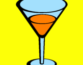 Disegno Cocktail pitturato su RYIKÃ%u2019Ã%u2019JUHSRFI