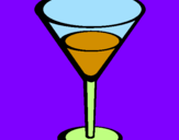 Disegno Cocktail pitturato su BOBO
