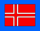 Disegno Norvegia pitturato su luis beci
