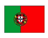 Disegno Portogallo pitturato su ana