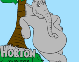 Disegno Horton pitturato su giulia klovak