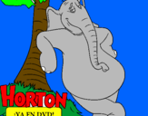 Disegno Horton pitturato su lioloi