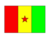 Disegno Camerun pitturato su YEDIY-3