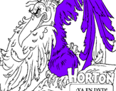Disegno Horton - Vlad pitturato su LUCI